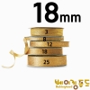 금사리본(금색리본) 18mm 20m