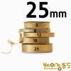 금사리본(금색리본) 25mm 20m