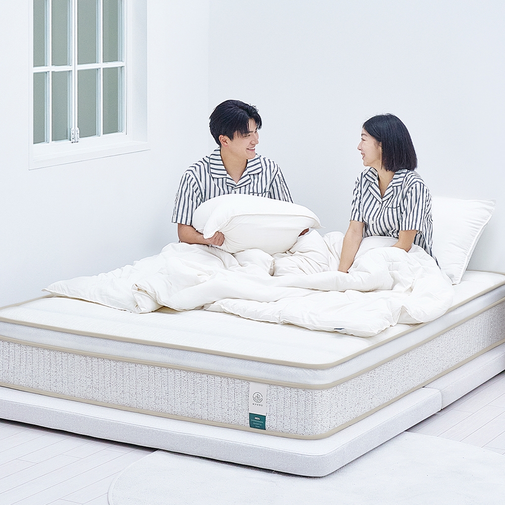 아늑한 제주 27cm 허리 라텍스 매트리스 포켓 S/SS/Q/K