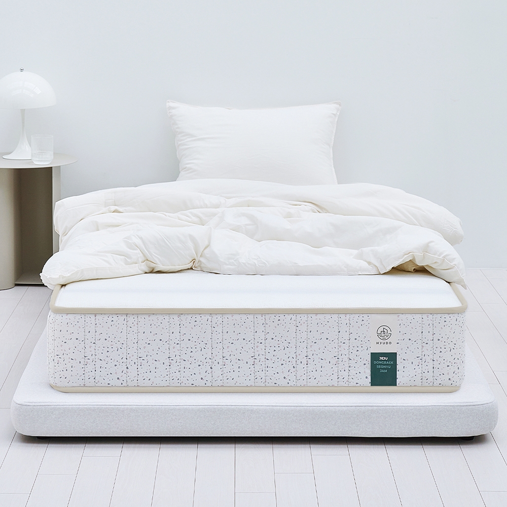 편안한 제주 21cm 허리 라텍스 매트리스 본넬 S/SS/Q/K