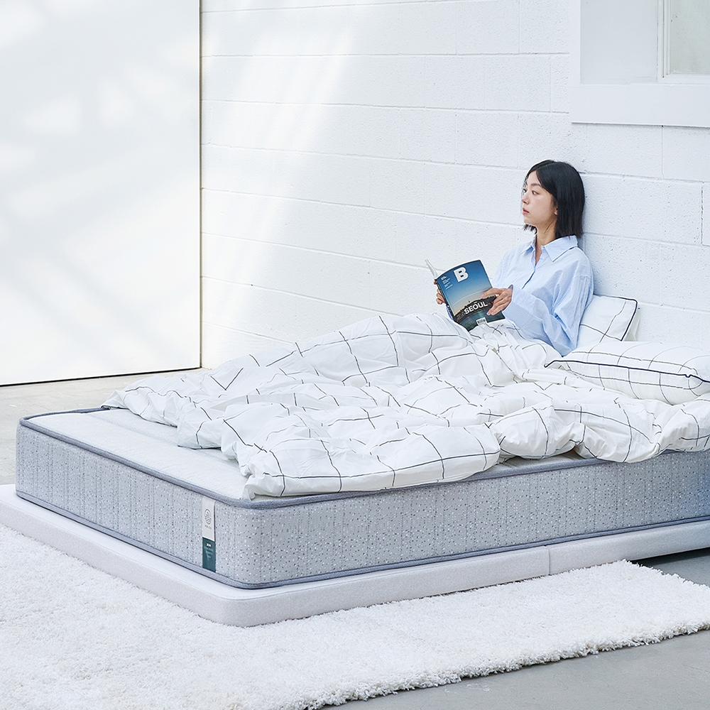편안한 제주 21cm 허리 라텍스 매트리스 본넬 S/SS/Q/K