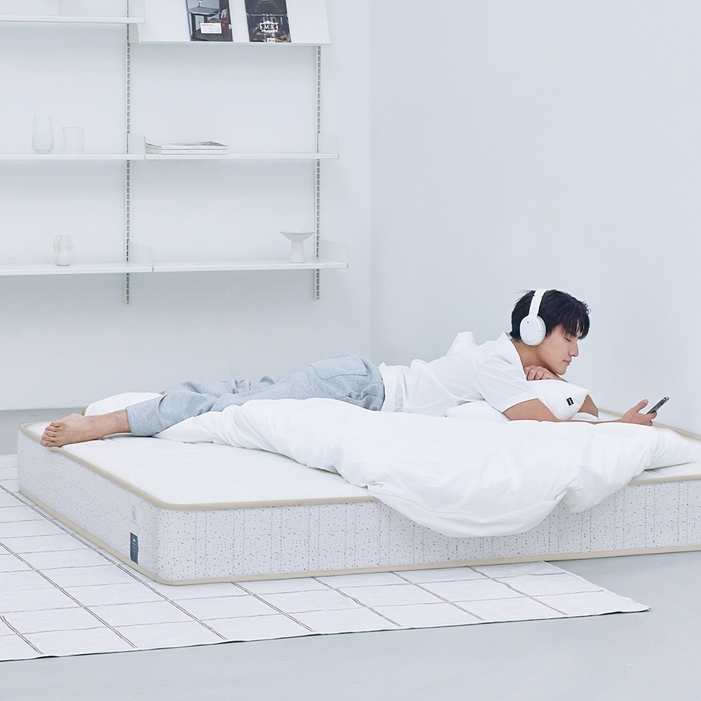 편안한 제주 21cm 허리 라텍스 매트리스 본넬 S/SS/Q/K