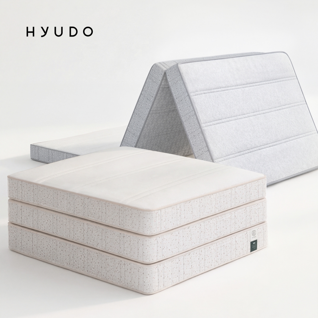 편안한 제주 13/15cm 허리 라텍스 접이식 매트리스 토퍼 본넬 MS/S/SS/Q