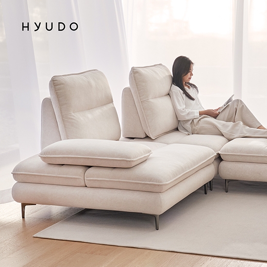 지정일배송/무료설치ㅣ여유의 동백 3인 정품 조야 스윙 패브릭 넓은 쇼파 소파