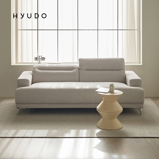 다정한 동백 1980 무빙 헤드레스트 유럽 DAVIS 3인용 패브릭 소파