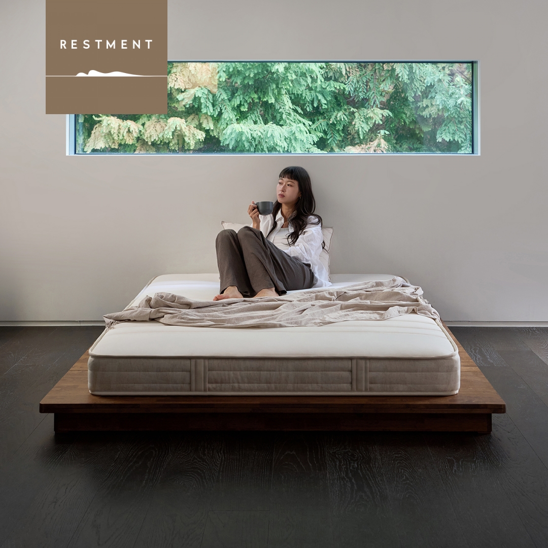 레스트먼트 리추얼 16cm 천연 라텍스 티타늄 스프링 매트리스 S/SS/Q/K/LK
