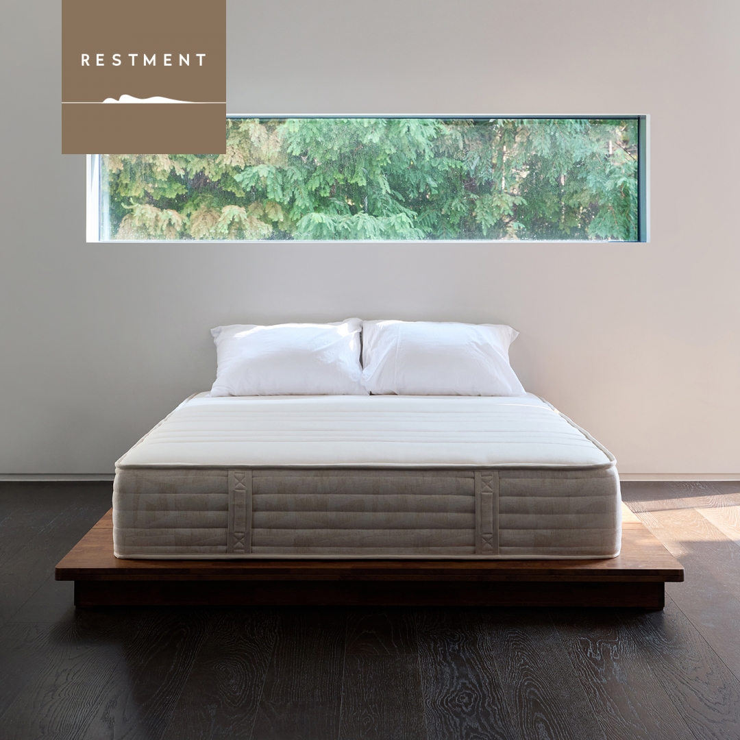 레스트먼트 리추얼 26cm 천연 라텍스 티타늄 스프링 매트리스 S/SS/Q/K/LK