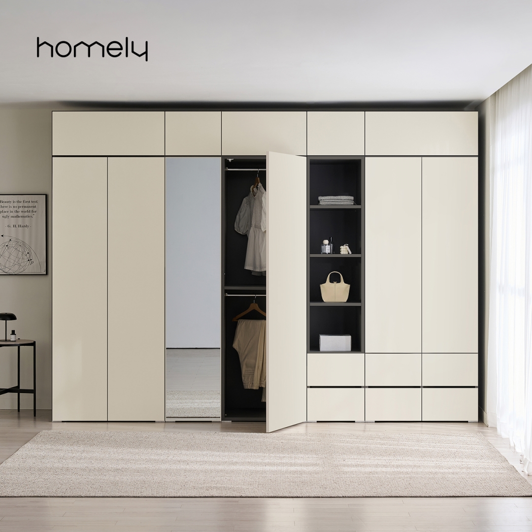 베일리 빅수납 E0 터치 시스템 모듈 행거 옷장 400/500/600/800