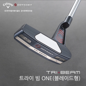 오디세이볼마커증정[한국캘러웨이골프 정품] 2023년 트라이빔 1번  퍼터 TRI-BEAM ONE