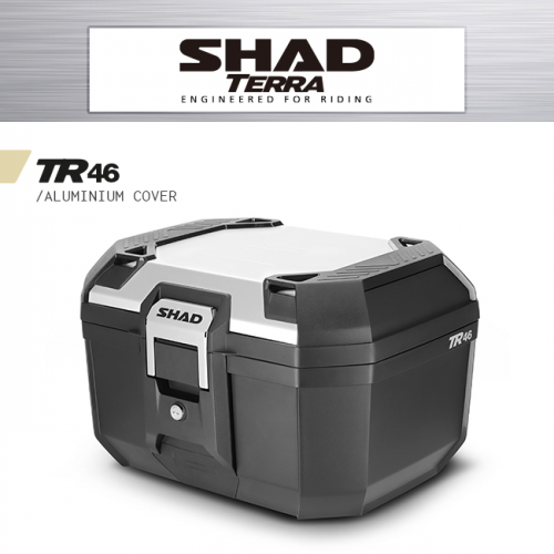 SHAD 샤드 TERRA 탑케이스 TR46 알루미늄 D0TR46200