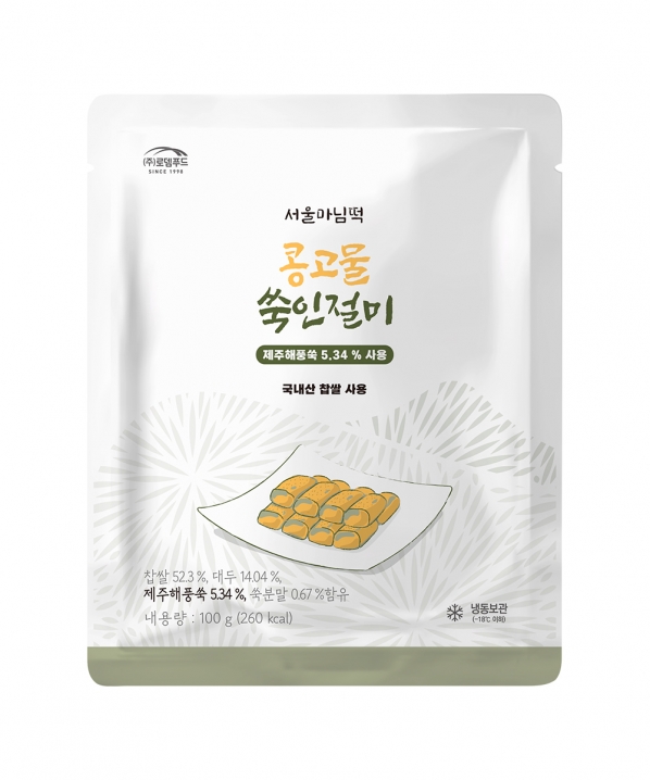 서울마님떡 콩고물 (쑥) 인절미 100g
