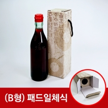 (B형)패드일체식 훈민정음 참기름상자 1구박스