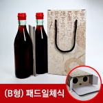 (B형)패드일체식 훈민정음 참기름상자 2구박스