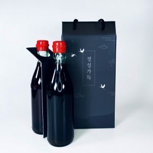 정성가득 참기름상자 2구박스