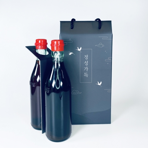 정성가득 참기름상자 2구박스