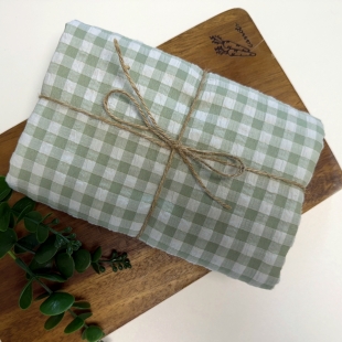 T662 탐나요 면 혼방 체크 리플 시어커서 패브릭 주름 천