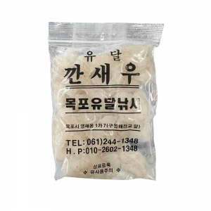 목포 유달 깐새우 생미끼 80g