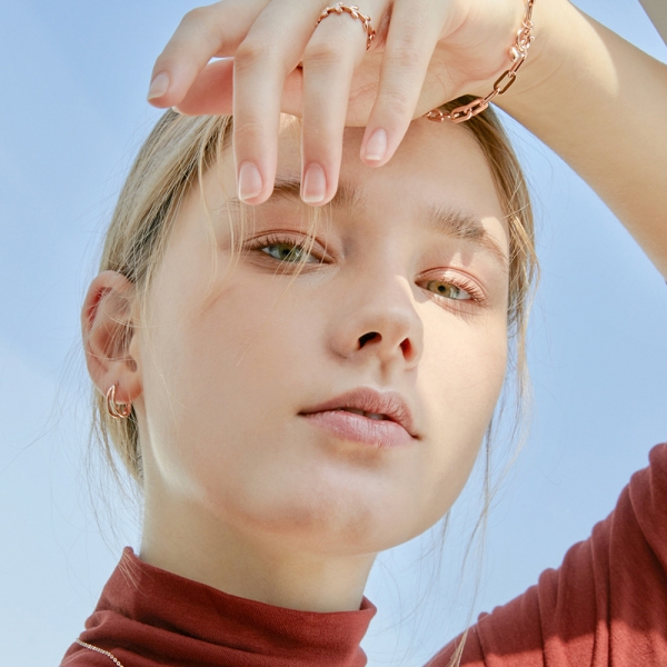 14k 18k 루미에르 링 귀걸이