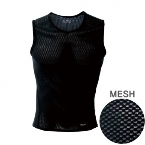 엠씨엔 여름용 [MTM-KMESH] Kmesh 민소매 티셔츠_블랙
