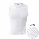 엠씨엔 여름용 [MTM-KMESH] Kmesh 민소매 티셔츠_화이트