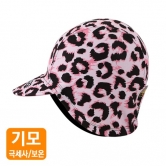 엠씨엔 WARM CAP-PINKY LEOPARD] 방한사이클링캡-핑키 레오파드 / 헬멧 안에 가볍게 착용하는 방한모자