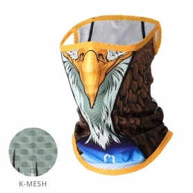 엠씨엔 통기성 좋은 기능성 K-메쉬 마스크 / 자외선차단 / 이글 [MASK SR1-EAGLE]