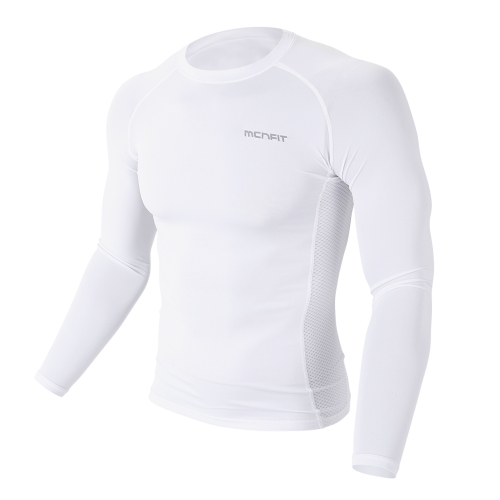 엠씨엔 [Base Layer-Kmesh-SL WHITE] 베이스 이너웨어 긴팔 화이트