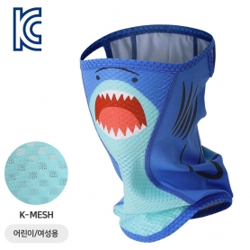 엠씨엔 통기성 좋은 기능성 / 베이비 샤크 쁘띠 K-MESH 마스크 [MASK SR1(Petite)-BABY SHARK]