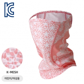 엠씨엔 통기성 좋은 기능성 / 레이스 핑크 쁘띠 K-MESH 마스크 [MASK SR1(Petite)-LACE PINK]