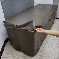 [오일사용가능] 소프트 레자 스커트+매트커버 SET [마사지, 에스테틱 관리실 방수커버]