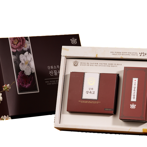 [강화초록식품]강옥고/강옥고 양갱 선물세트