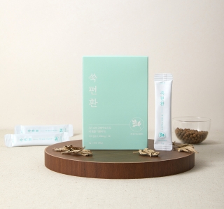 [강화 싸주아리]  무농약 약쑥환 강화약쑥 식이섬유 1박스(30포)