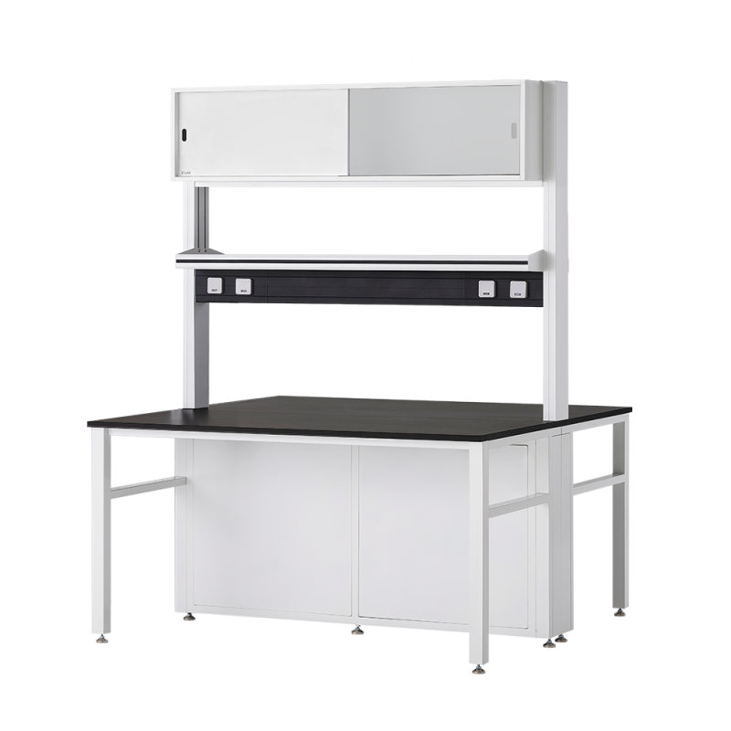 EM-CT 4100C Series 상부 수납장형 중앙실험대 (조합형)