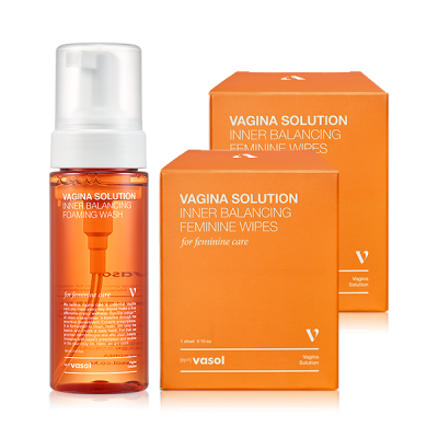이너밸런싱 포밍워시 1개 + 페미닌 티슈 2개