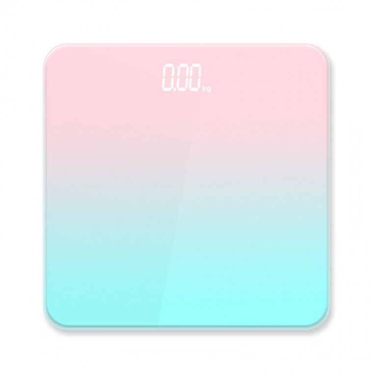 [싸더라] 디지털 LED 솜사탕 체중계 온도측정