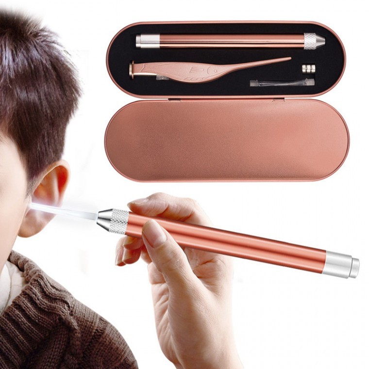 LED 귀이개 핀셋 세트 귀지 귀 파개 후비개 DD-13235