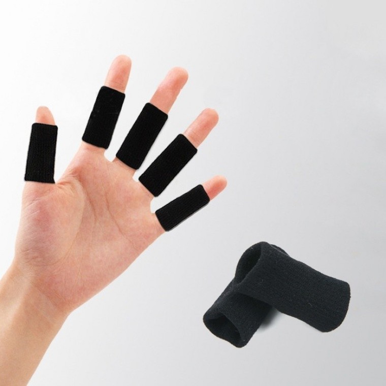 손가락 마디 통증 완화 엄지 새끼 보호대 아대 골무형