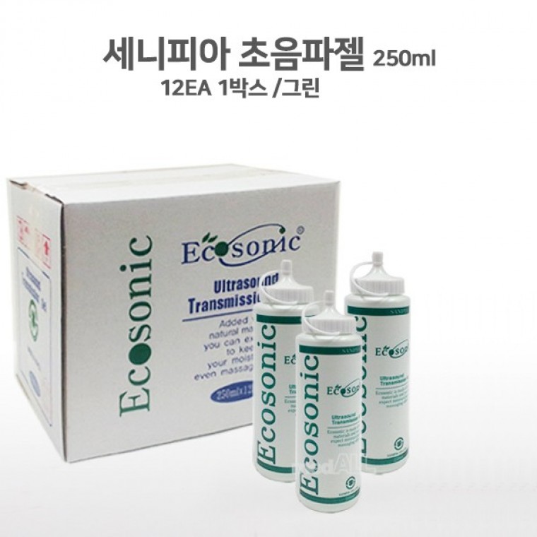 세니피아 초음파젤 250ml(12개 1박스) 그린