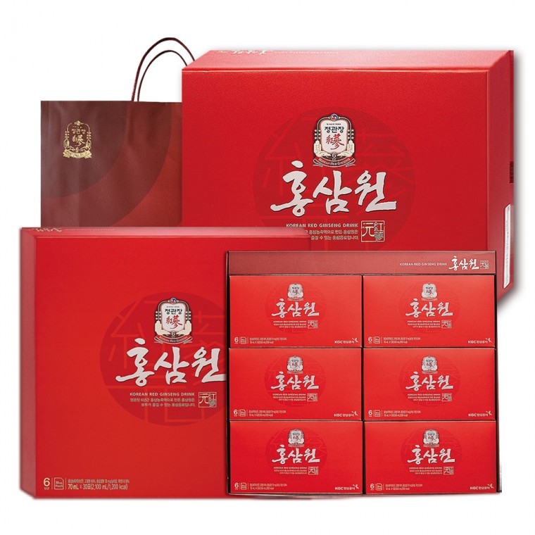 정관장 홍삼원 70ml 30포 50m 60포 쇼핑백포함