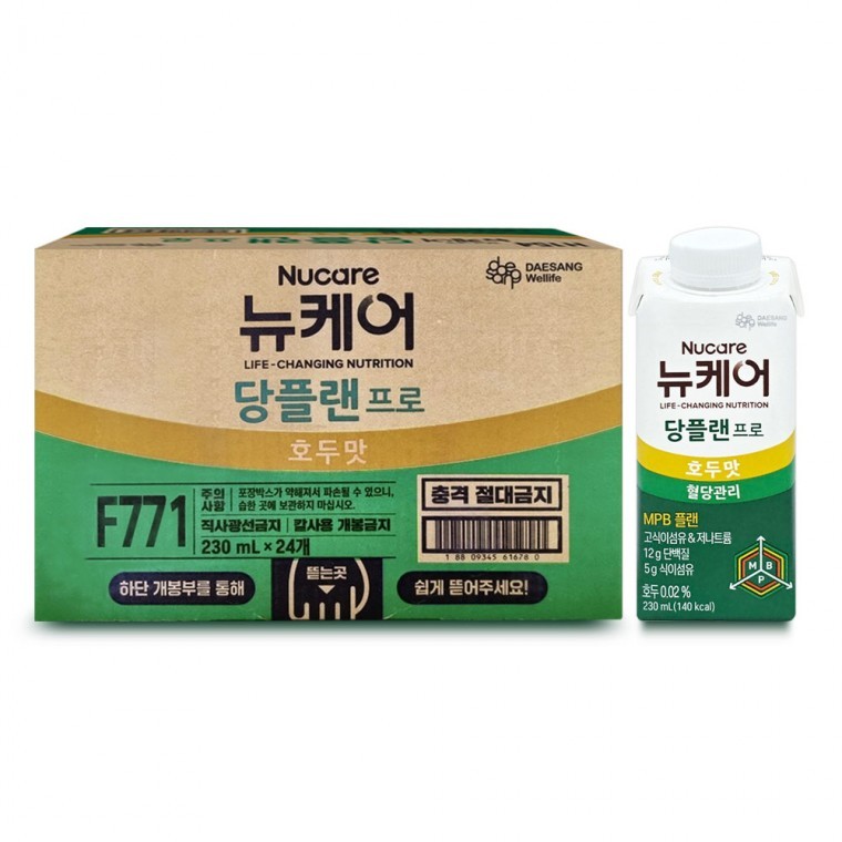 뉴케어 당플랜 프로 호두맛 230ml 96팩