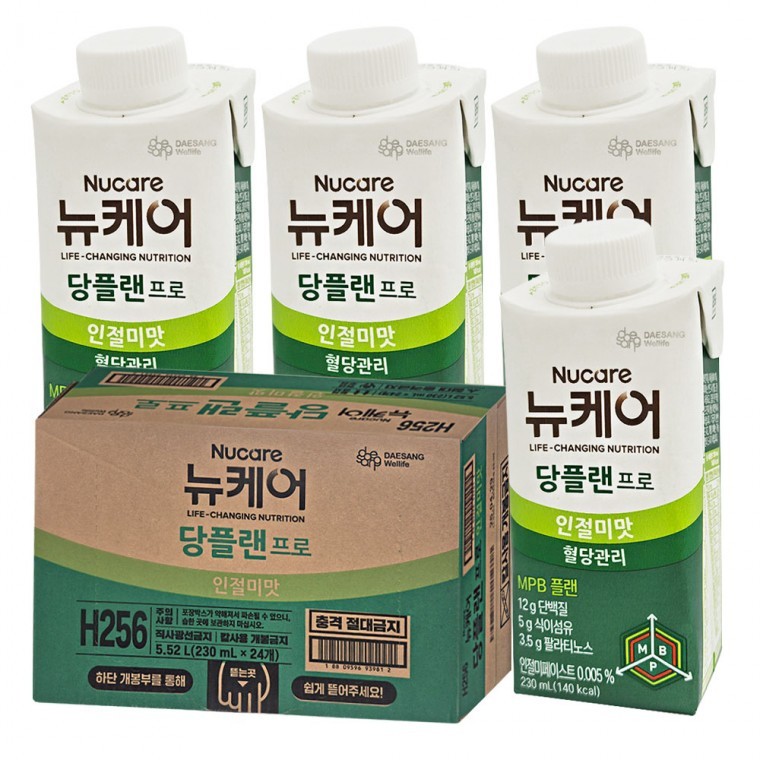 뉴케어 당플랜 프로 인절미맛 230ml 96팩
