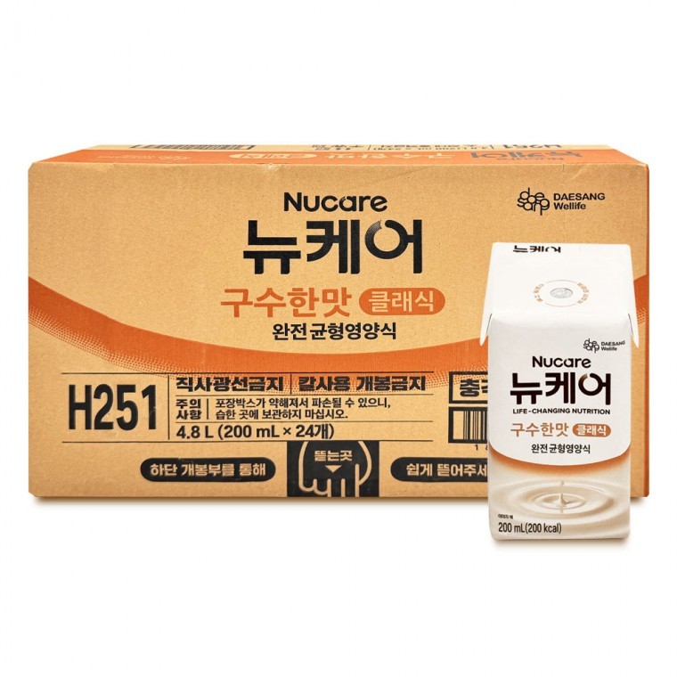 뉴케어 구수한맛 클래식 (빨대형) 200ml 24팩