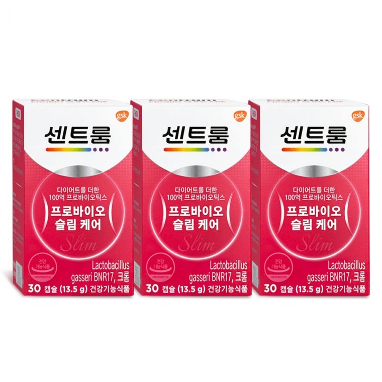 센트룸 BNR17 프로바이오 슬림케어 30정 3개
