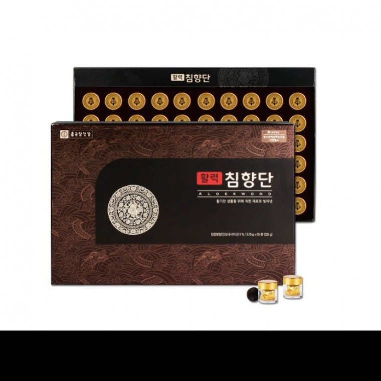 [도매꾹 단독특가] 종근당건강 활력 침향단 3.75g x 60환 -설 추석 명절 감사 선물세트-