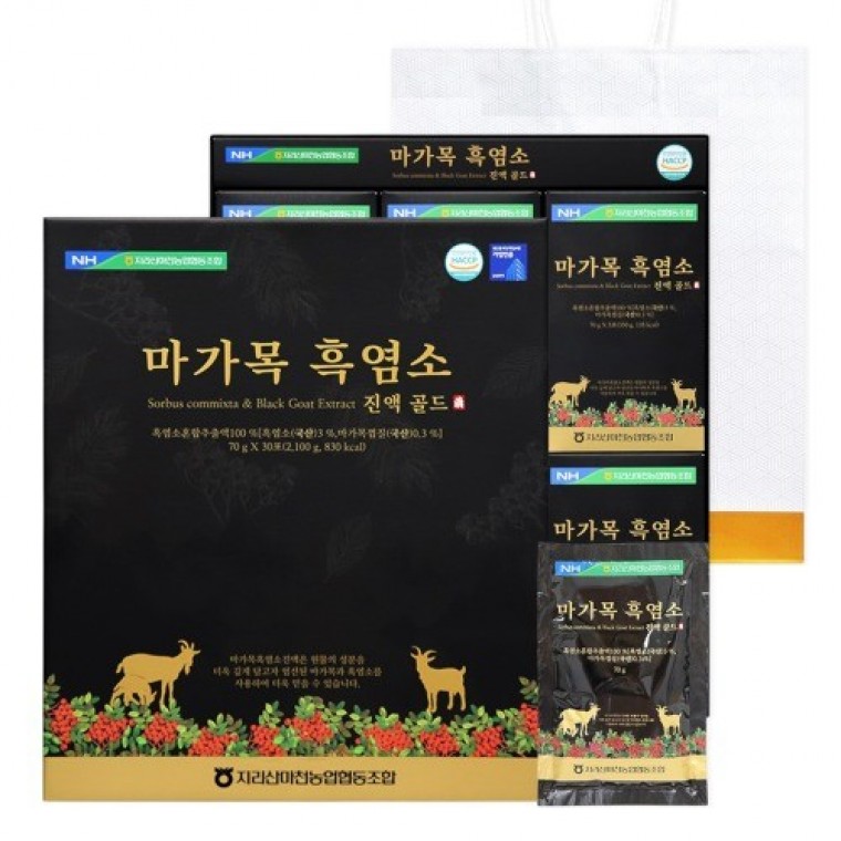 마천농협 마가목 흑염소진액골드 70g x 30포