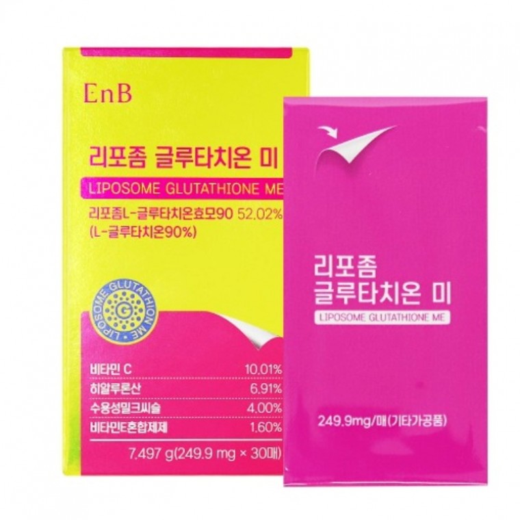 EnB 리포좀 글루타치온 미 249.9mg x 30매