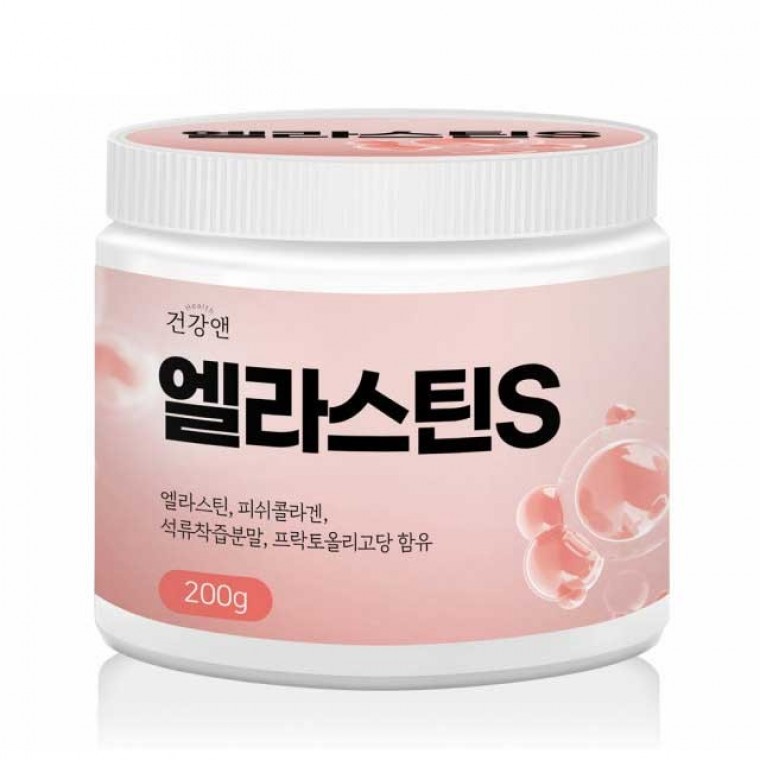 건강앤 피쉬콜라겐 엘라스틴S 200g 프락토올리고당