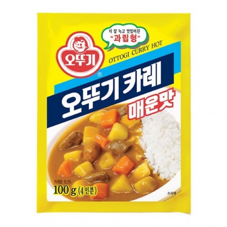 오뚜기 분말카레매운맛100g