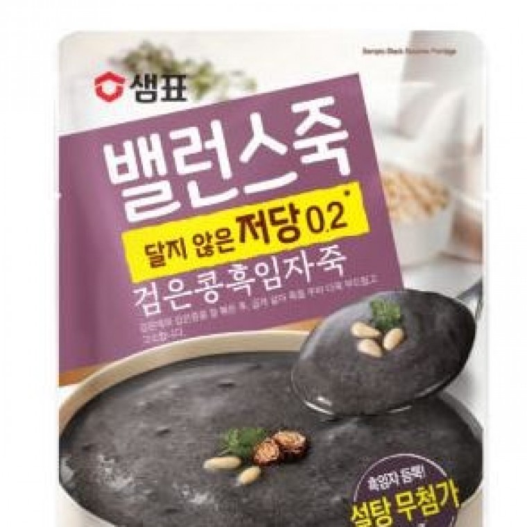 샘표 밸런스죽 검은콩흑임자죽 420g