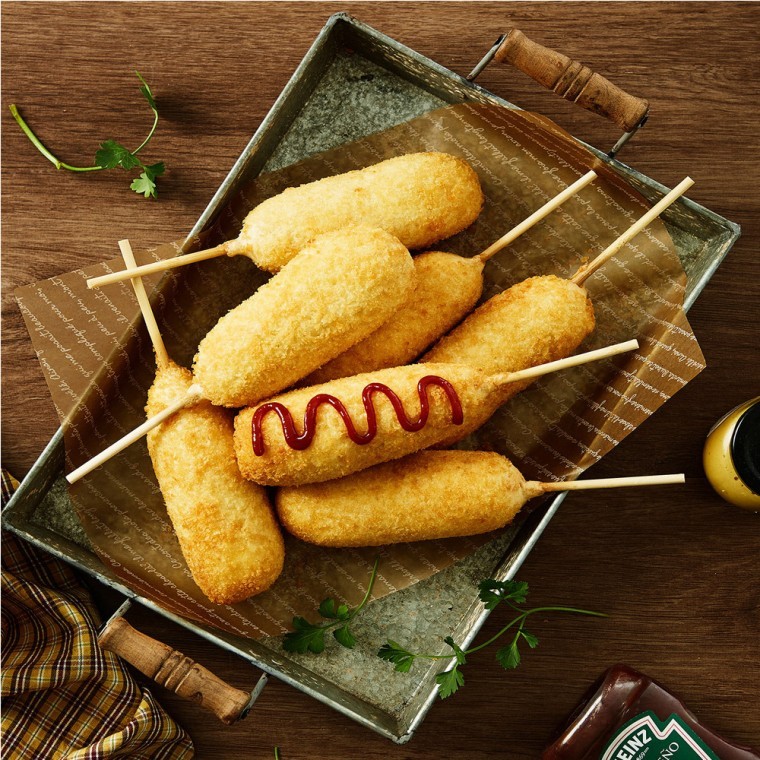 대왕 치즈 핫도그 치즈반 소세지반 700g 5개입X20봉